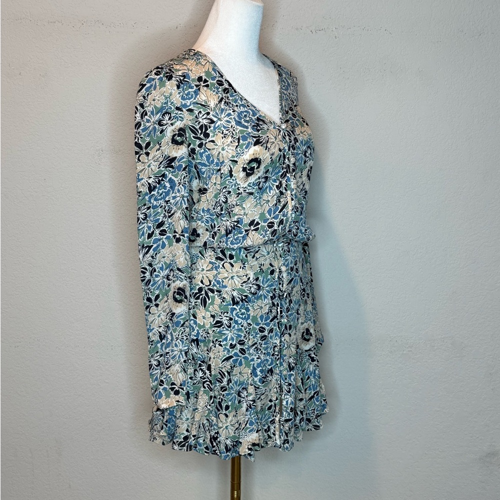 Veronica Beard Multicolor Floral Pattern Dress - image 5